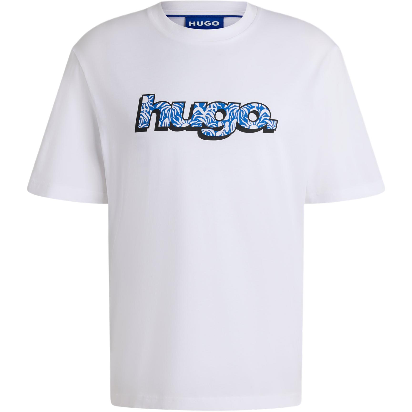 

HUGO BOSS Футболка мужская белая, Белый, HUGO BOSS Футболка мужская белая