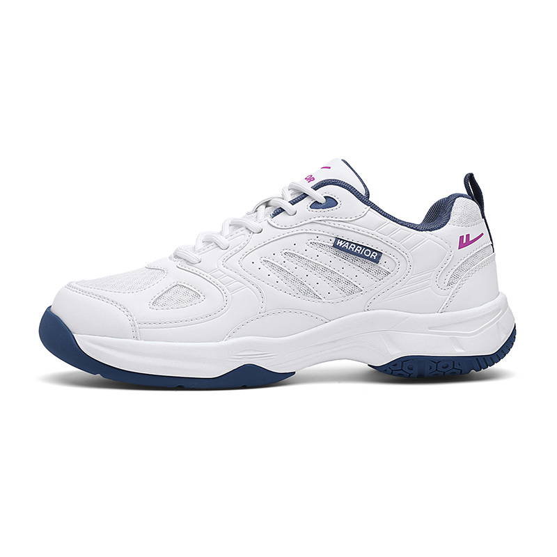 

Мужские бадминтонные кроссовки низкие Rebound Height Increasing Abrasion Resistant Lightweight WARRIOR, белый