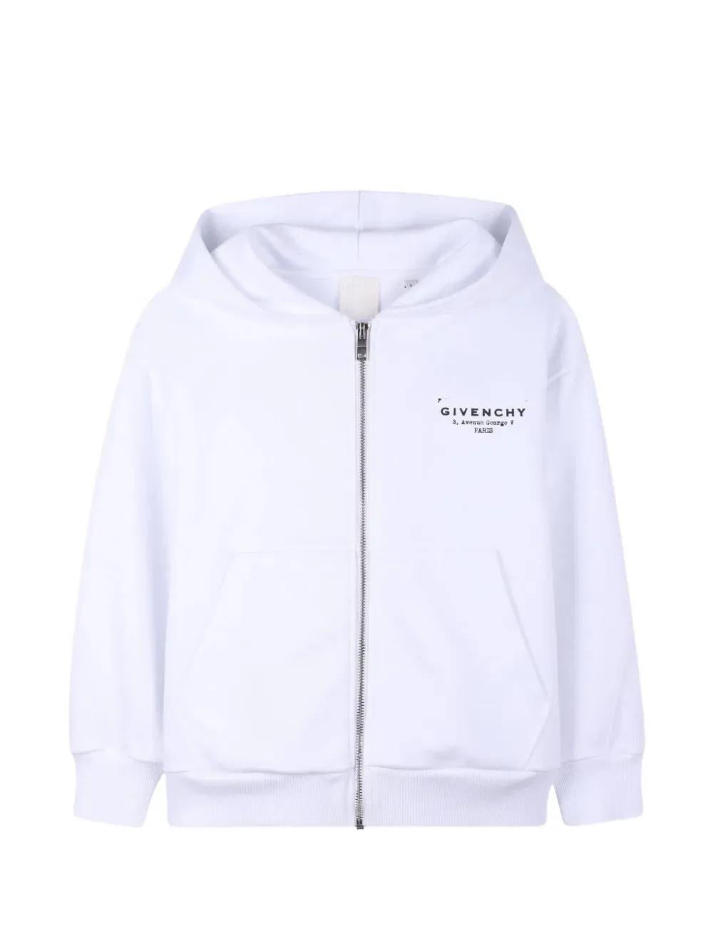 Толстовка на молнии Givenchy Kids, белый