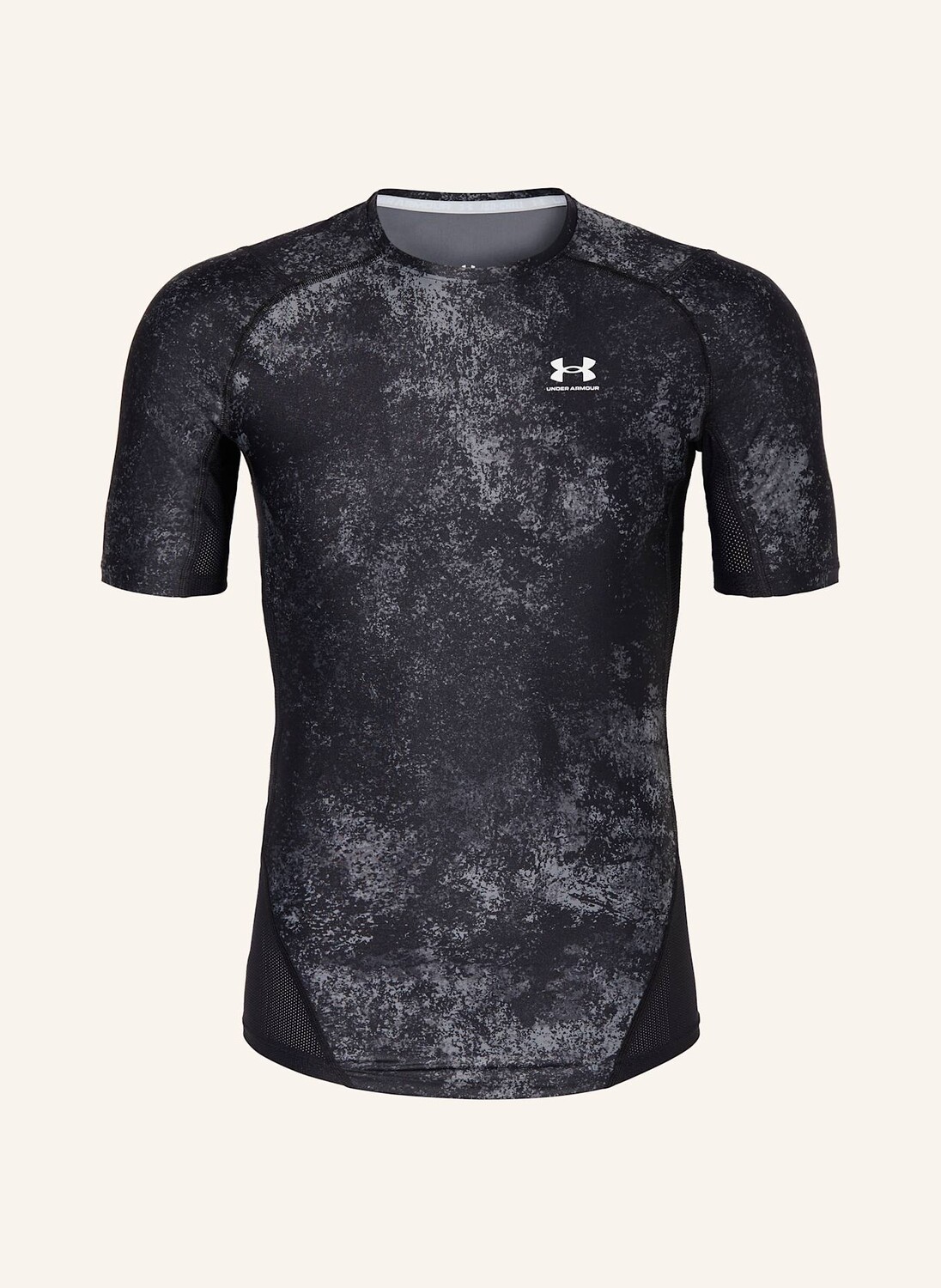 

Футболка heatgear UNDER ARMOUR, черный/серый