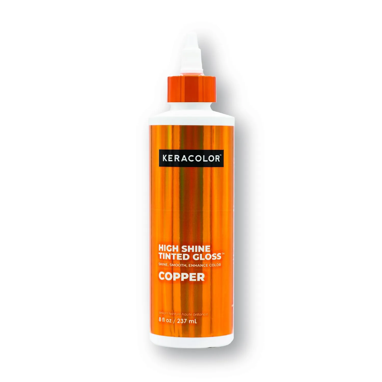 Keracolor High Shine Tinted Hair Gloss, In-Shower Hair Glaze, Sheer Color-Enhancing Glossing Treatment, Copper, 8 Fl Oz, Copper — фото 2
