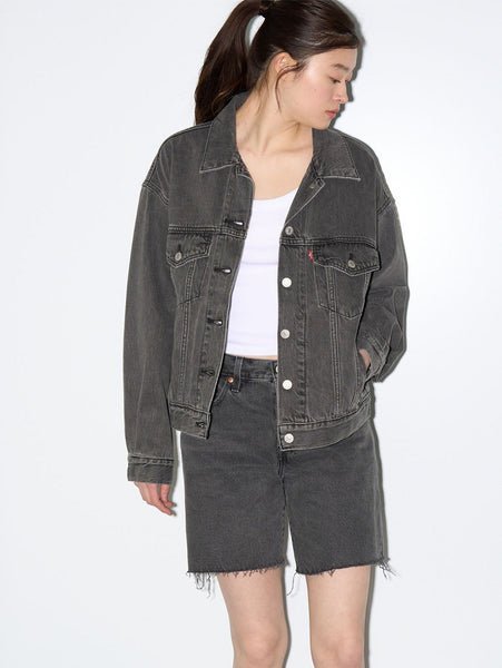 Куртка дальнобойщика 90-х Levi's, Medium Indigo - Worn In
