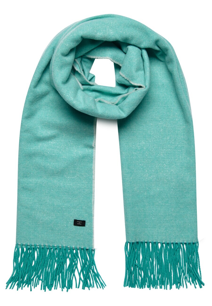 

Шарф Superdry Scarf, зеленый