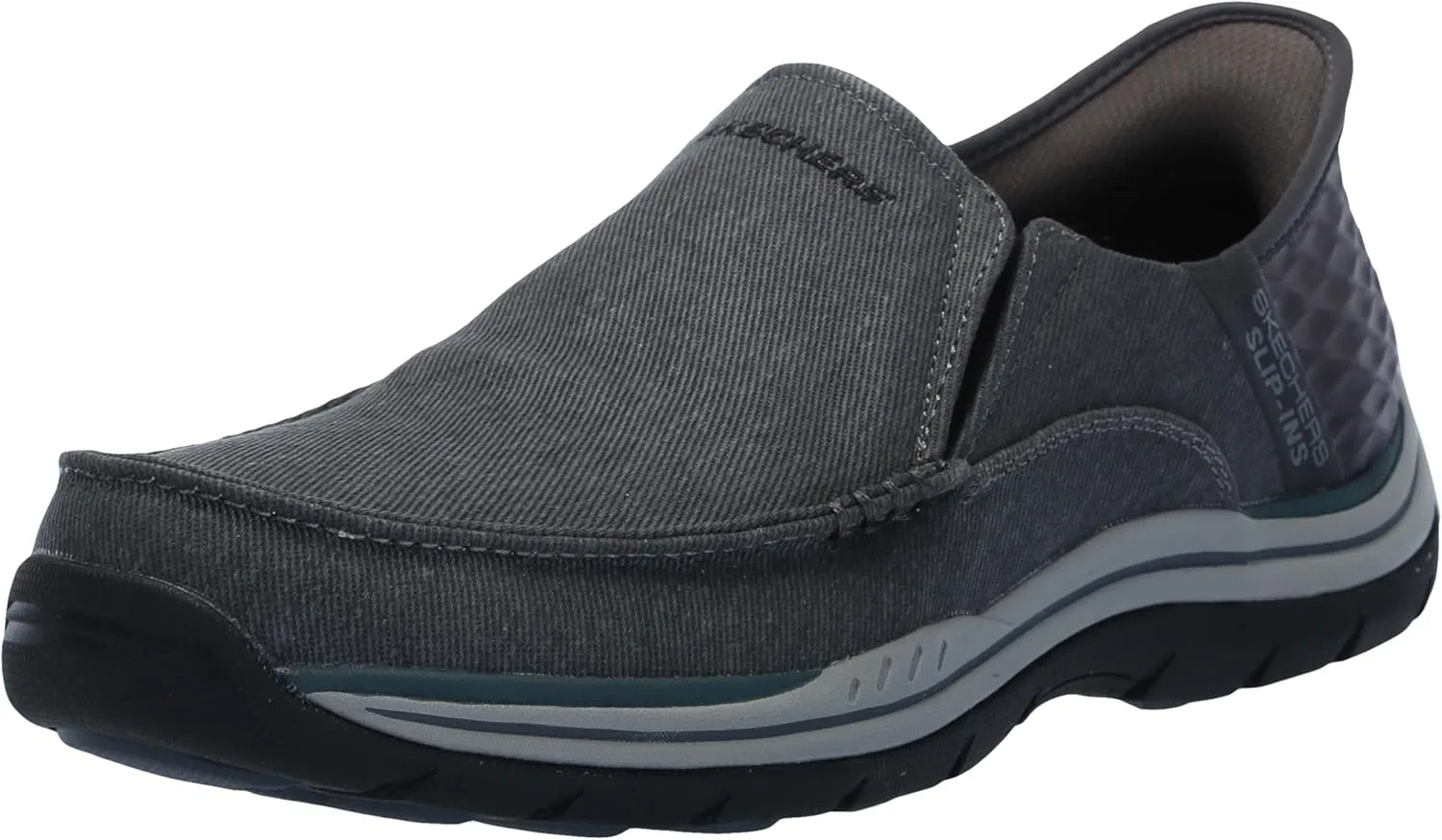 Skechers USA Мужские мокасины 205167, Black
