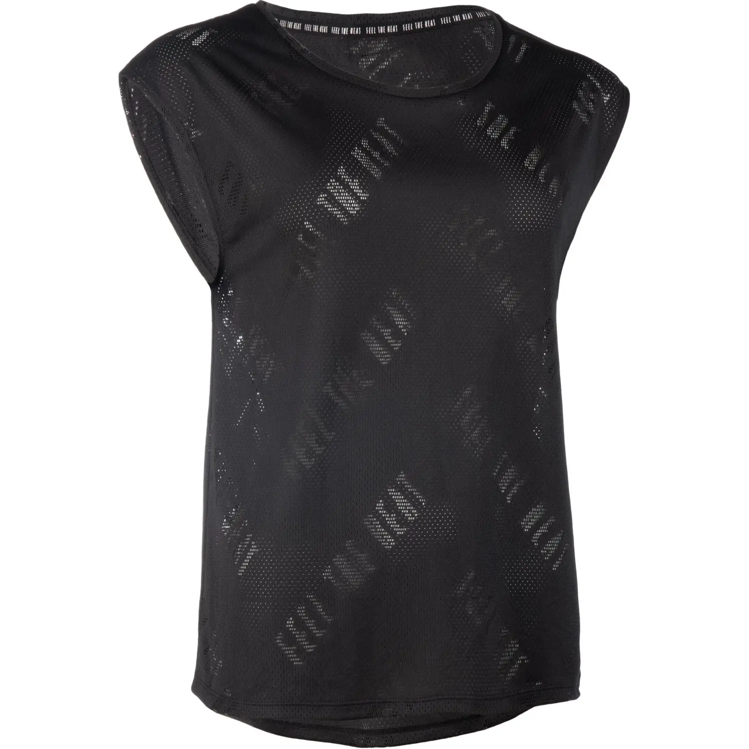 

Футболка женская черная DECATHLON