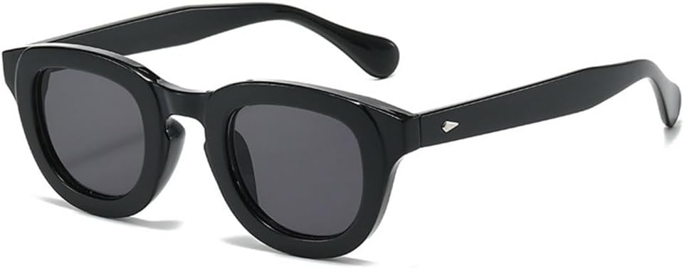 

Овальные солнцезащитные очки для женщин, линзы с градиентом конфетного цвета, модные солнцезащитные очки для мужчин, темно-зеленые солнцезащитные очки с заклепками, защита от ультрафиолета UV400, L17681 generic, Black Gray