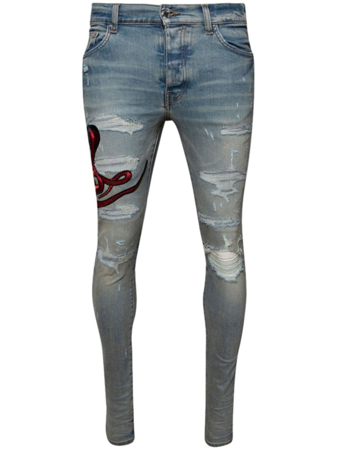 

AMIRI джинсы Red Poison Archival, синий