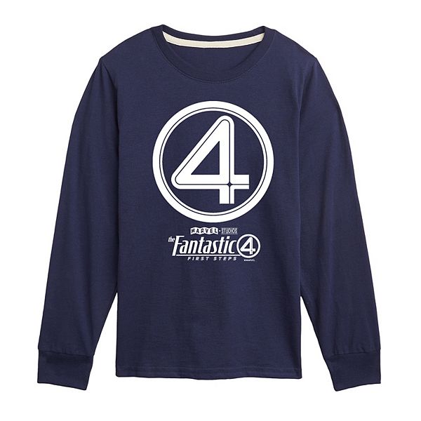 

Футболка с длинным рукавом The Fantastic Four: First Steps для мальчиков 8-20 Marvel, Navy