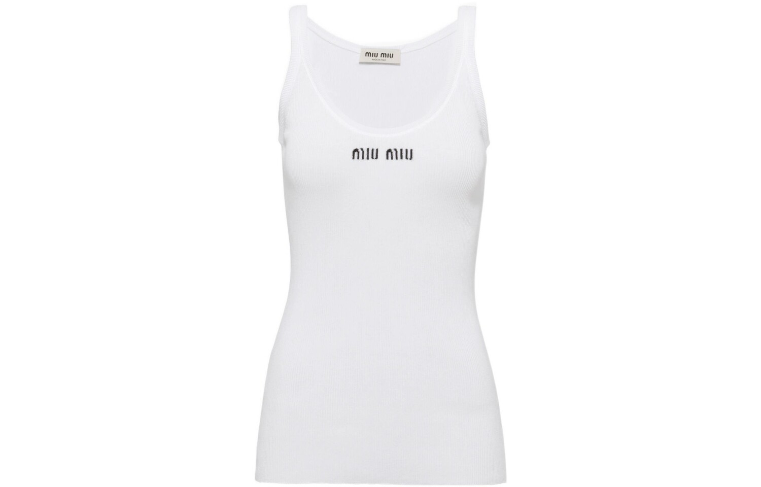 

Жилет женский белый Miu Miu