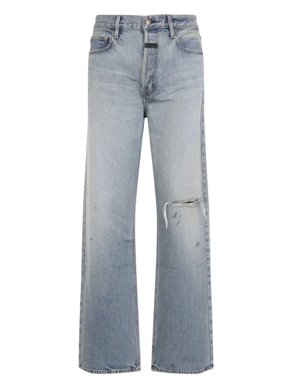 

Джинсы с эффектом потертости Fear Of God, синий