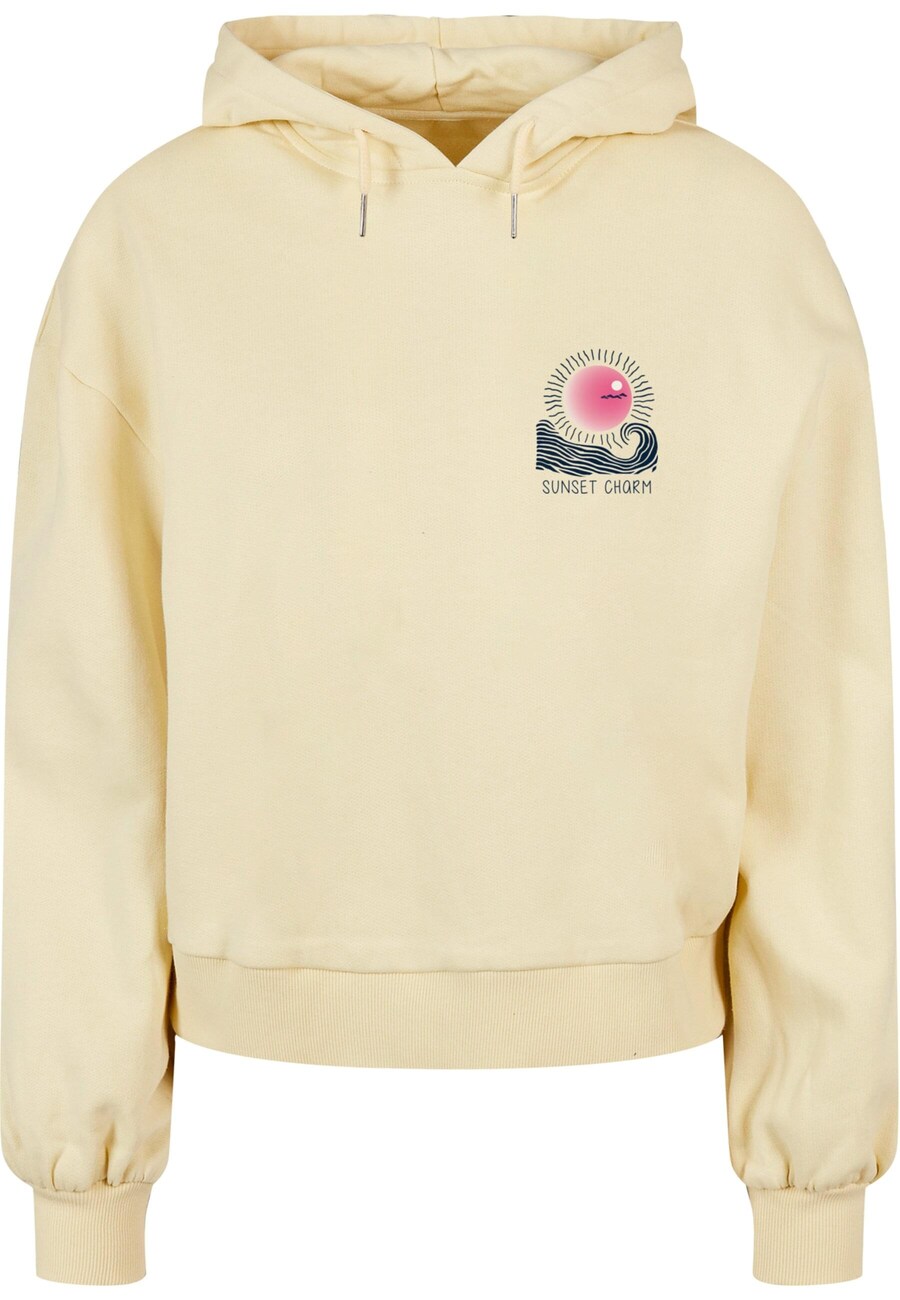 

Толстовка Merchcode Sunset Charm, цвет Light yellow