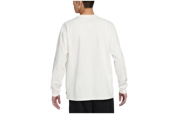 Футболка Nike M Nsw Prew Essntl Sustls Tee Embroidered LogoT 'White Grey', белый — фото 2