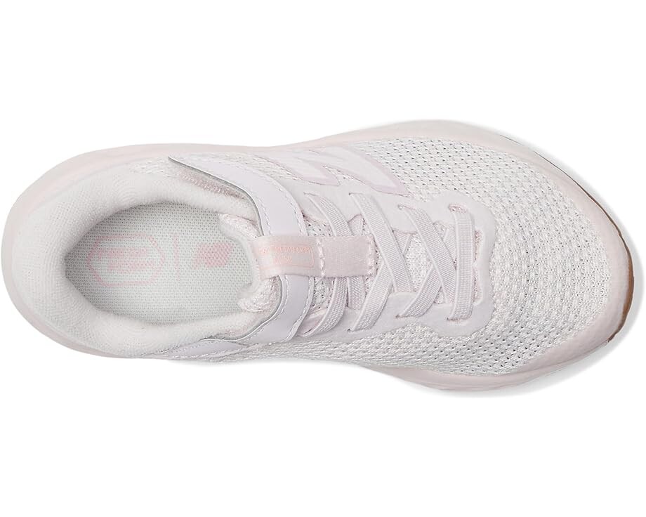 Кроссовки New Balance Kids Fresh Foam Arishi v4 Bungee Lace with Top Strap, цвет Pink Granite/Mid Century Pink — фото 2