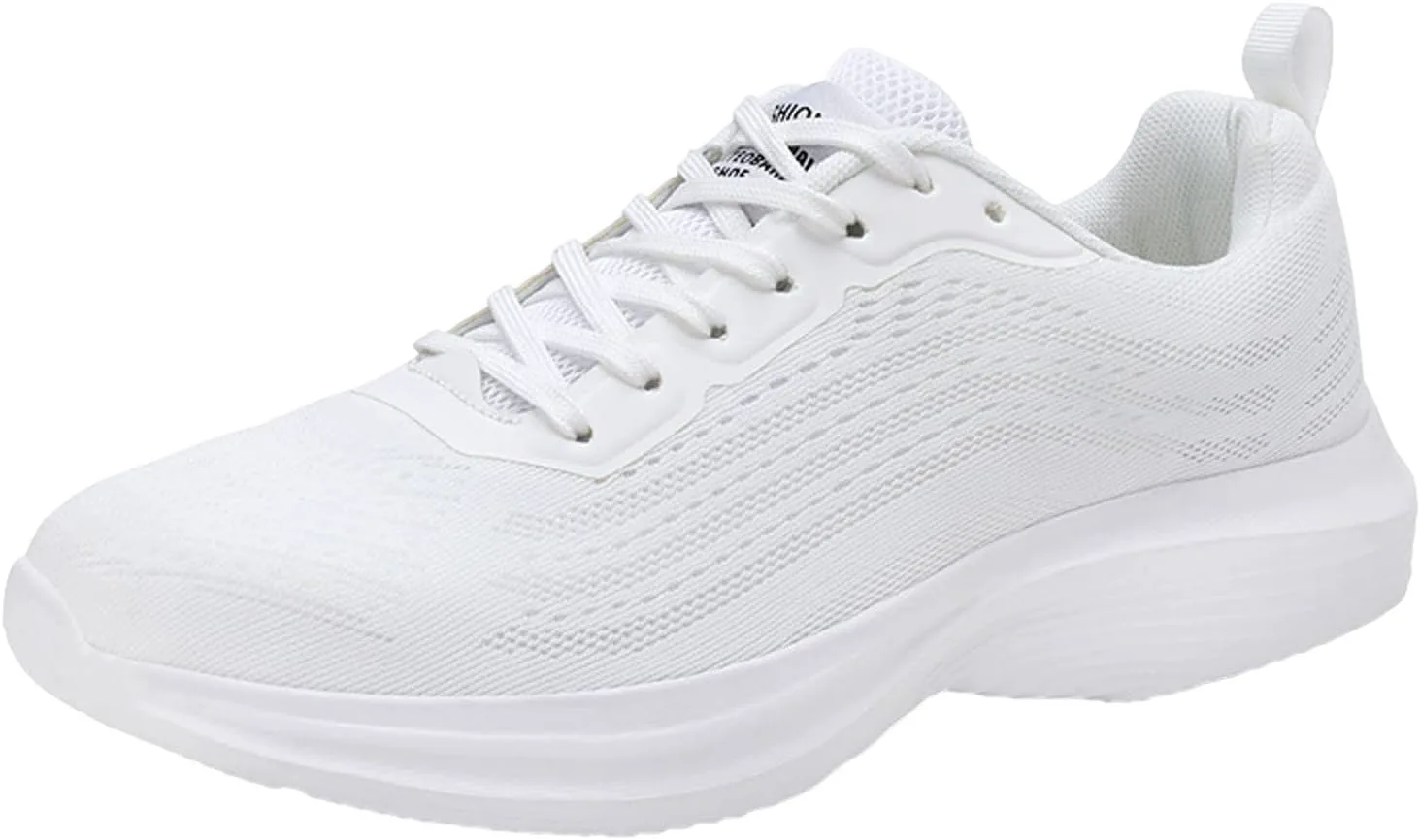 

Мужские плетеные туфли с сеткой, легкие и дышащие, модные кроссовки, удобные, противоскользящие рабочие туфли, безопасная обувь для повседневной носки Generic, белый