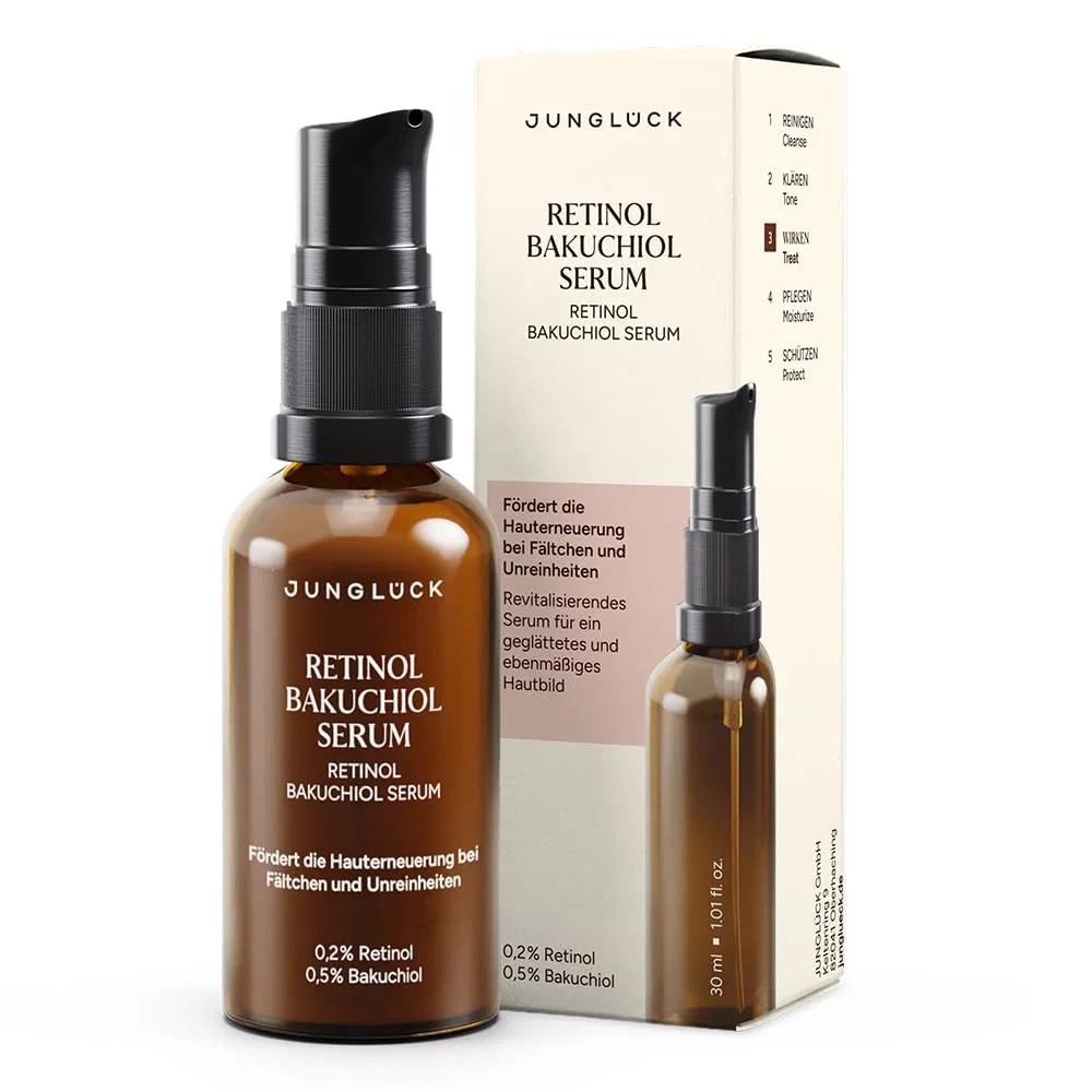 Сыворотка Junglück — Для лица «Retinol Bakuchiol Serum» от