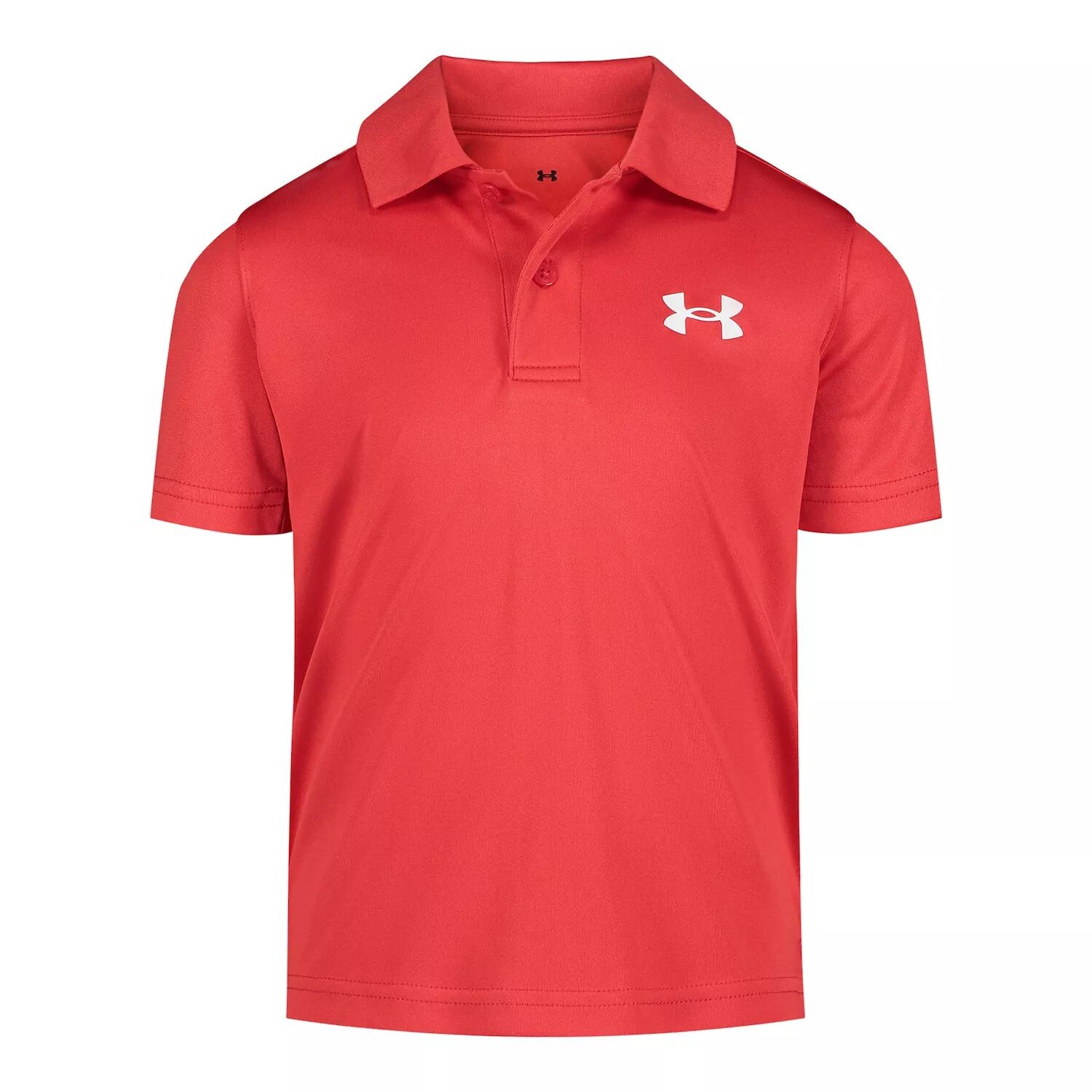 Поло Under Armour Matchplay с логотипом для мальчиков 4–7 лет Under Armour, красный — фото 2