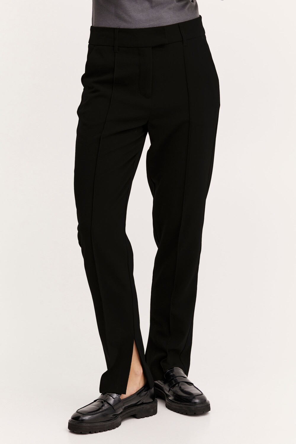 

Брюки b.young Stoffhose BYDANTA SLIT PANTS 2 20811798, черный