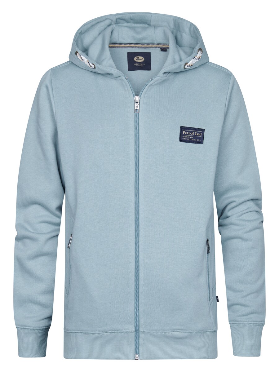 

Толстовка с капюшоном на молнии Petrol Industries Seacrest, темно-синий