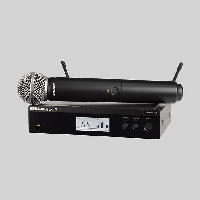 

Микрофон Shure BLX24R/SM58-H11 Vocal System With SM58 Microphone