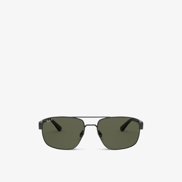 

Солнцезащитные очки-авиаторы RB3663 в металлической оправе Ray-Ban, серый