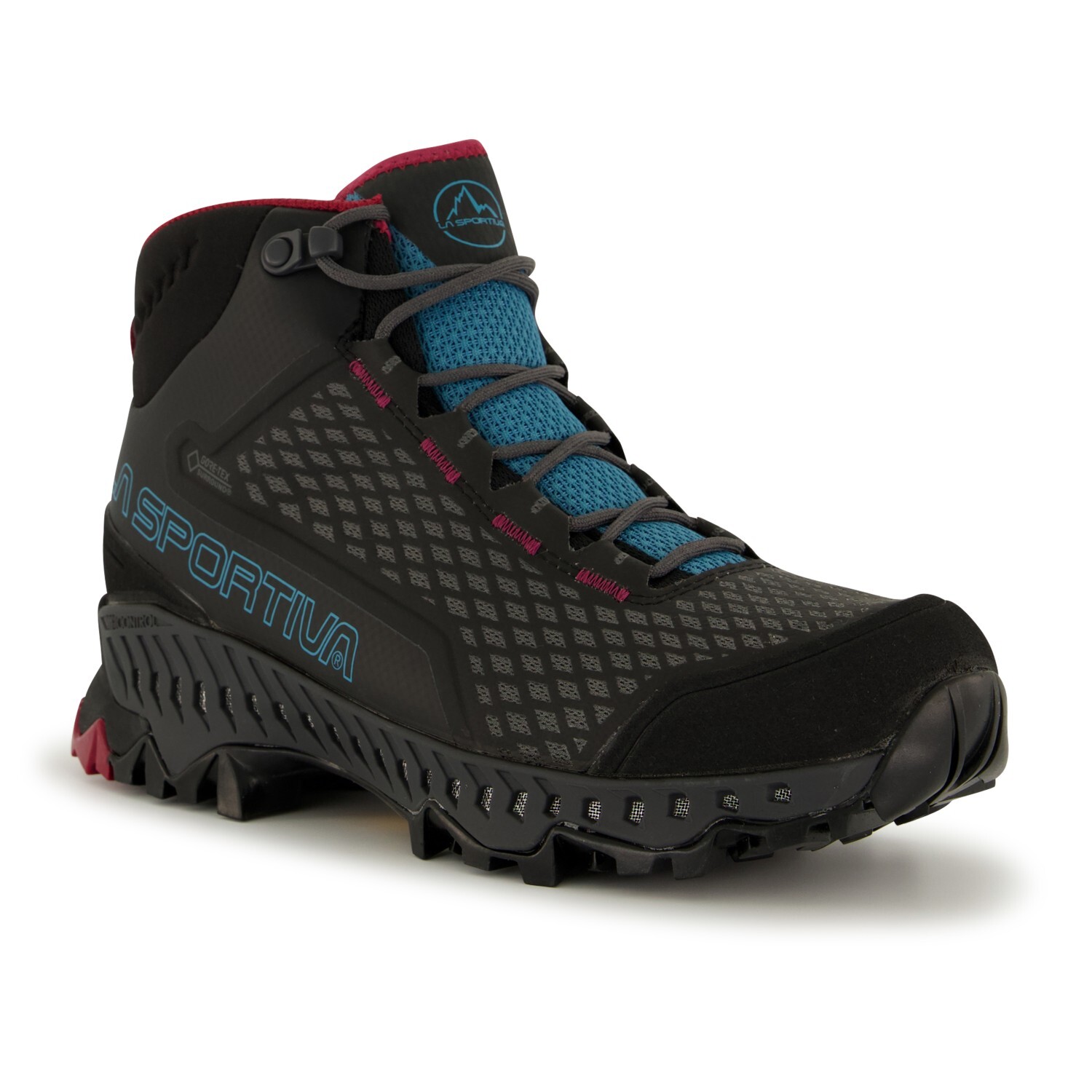 Ботинки для прогулки La Sportiva Women's Stream GTX, цвет Black/Topaz — фото 2