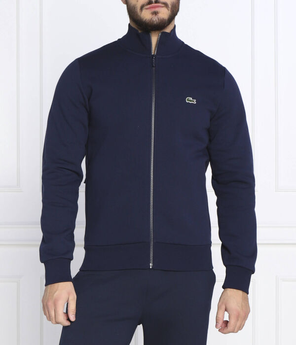 

Толстовка Lacoste Regular Fit на молнии, синий