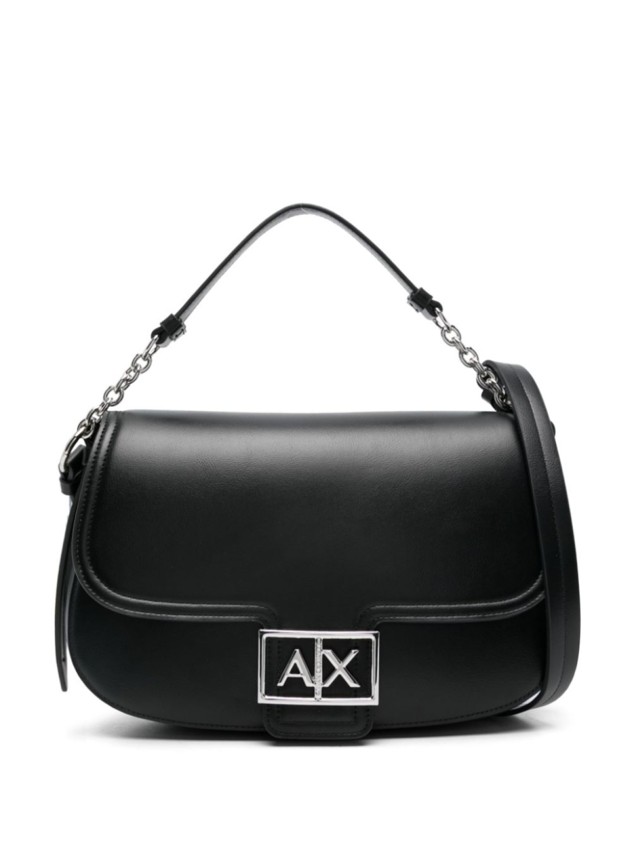 

Armani Exchange сумка через плечо с монограммой, черный