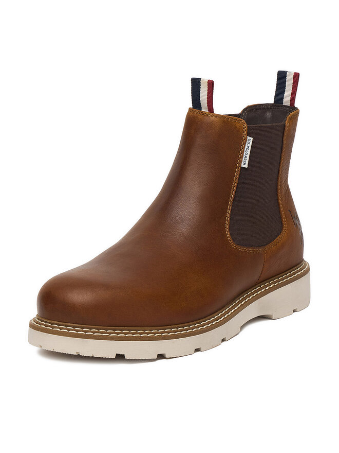 Классические ботильоны U.S. Polo Assn. EO-PATRIZ002M/ELE1, коричневый — фото 2