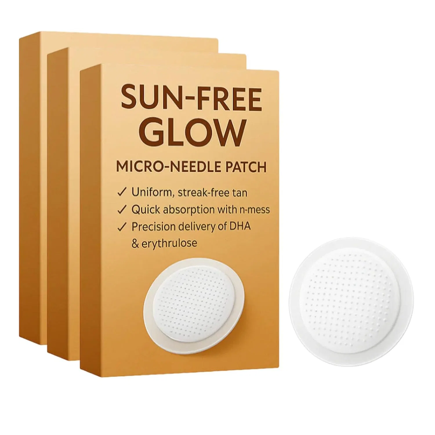 Патчи для загара Sun Free Glow Generic, 3Pcs