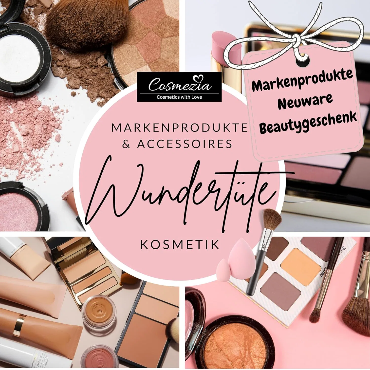 Набор косметики-сюрприз «Wonder Bag» из 7 предметов Cosmezia, Mini — фото 3