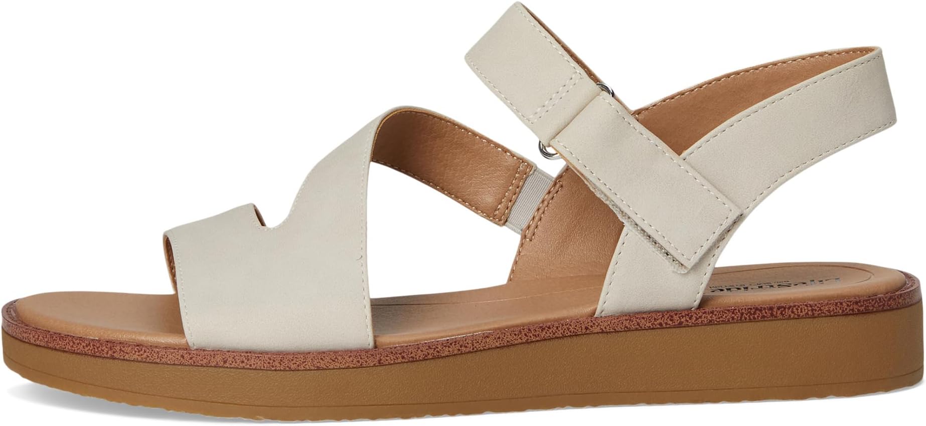 Сандалии LifeStride Waverly Sandals, цвет Stone Beige Faux Leather — фото 4