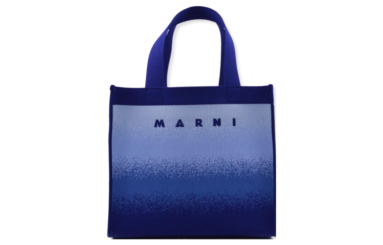 

Полиэстер Женская Сумка на Одно Плечо Синяя MARNI