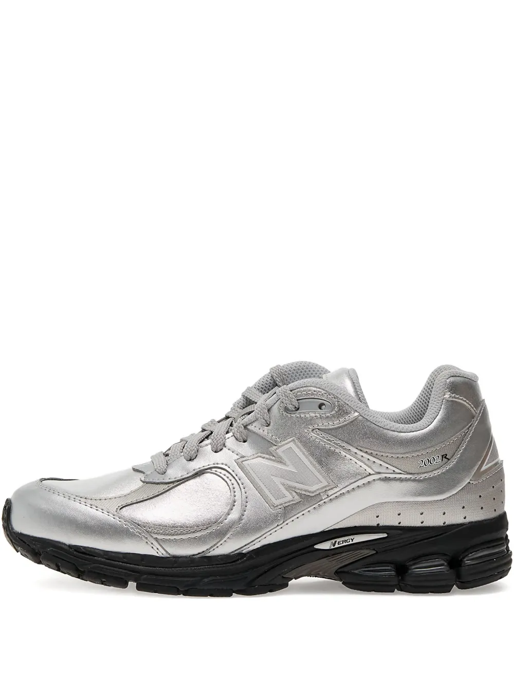 

Кожаные кроссовки 2002R NEW BALANCE, серебряный
