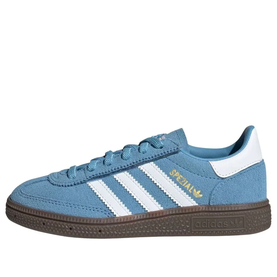 Кроссовки Adidas Handball Spezial Elastic Lace 'Light Blue White' JQ6381, синий