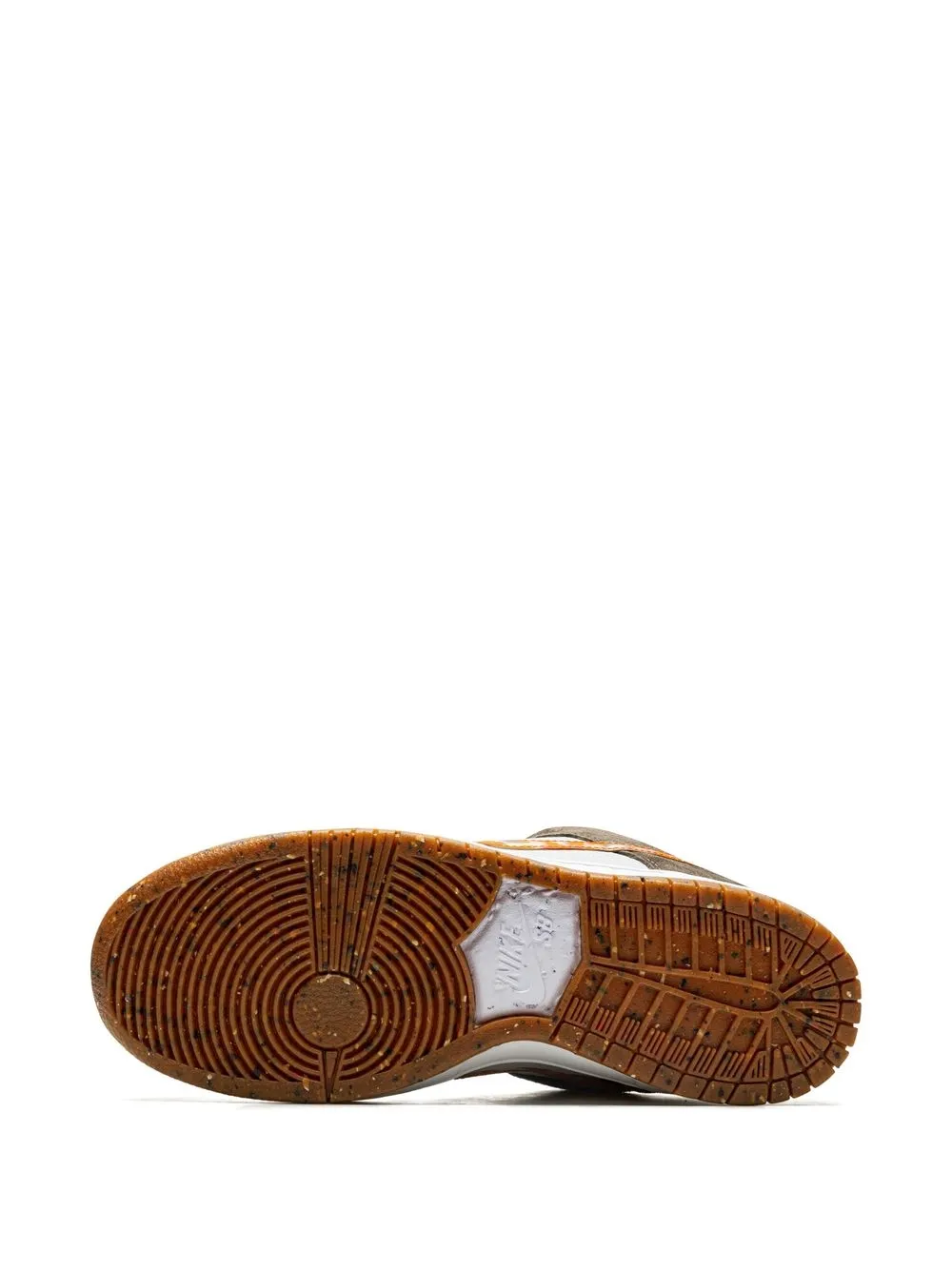 Кроссовки SB Dunk Low Golden Hour из коллаборации с Crushed D.C Nike, зеленый — фото 4