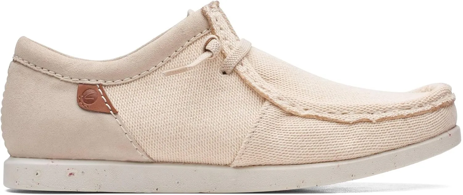 Мужские лоферы Clarks Shacrelite Moc Oxford, слоновая кость — фото 4