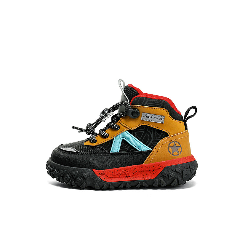 

Кроссовки Jeep Kids Lifestyle Shoes Kids Mid-top Black, красный/черный