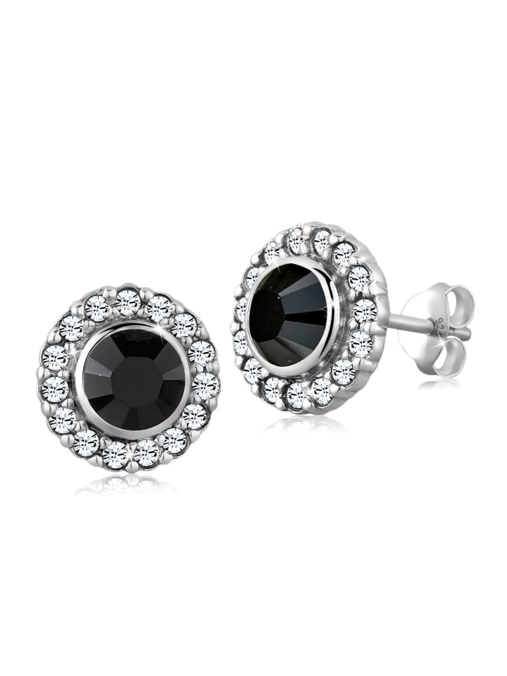 

Elli Серьги из серебра 925 пробы, черные