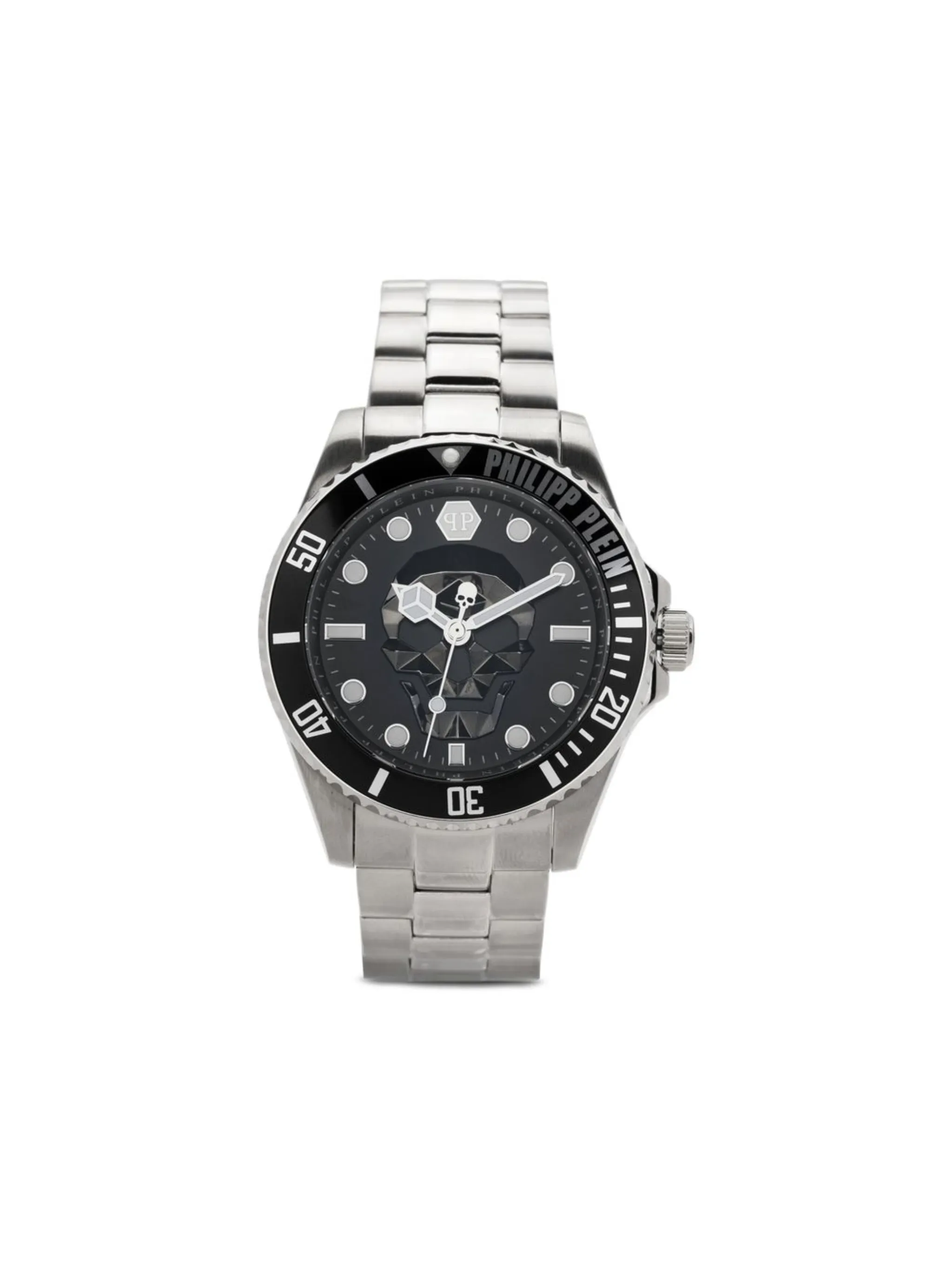 

Кварцевые наручные часы $kull 43 мм Philipp Plein, серебристый