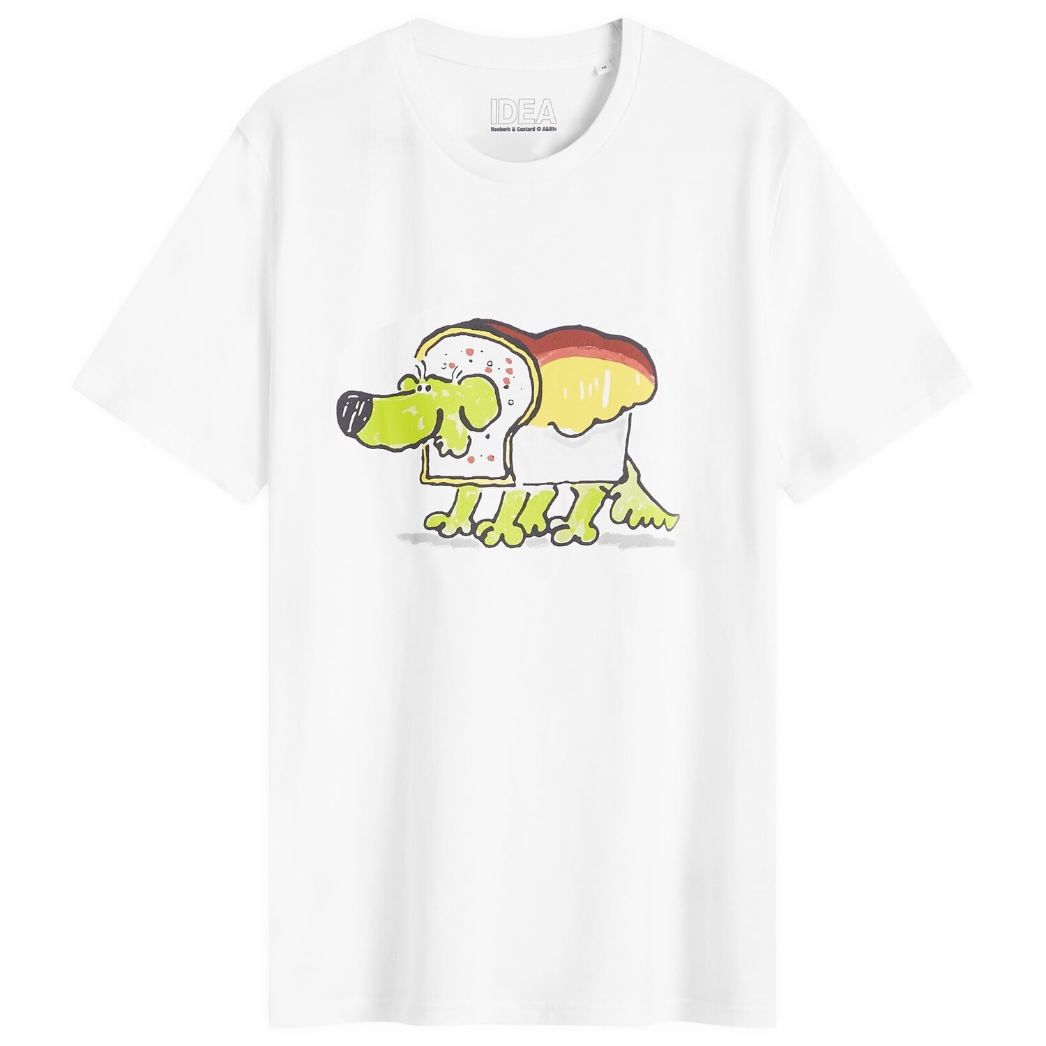 

Футболка Idea X Roobarb + Custard Bread T-Shirt, белый