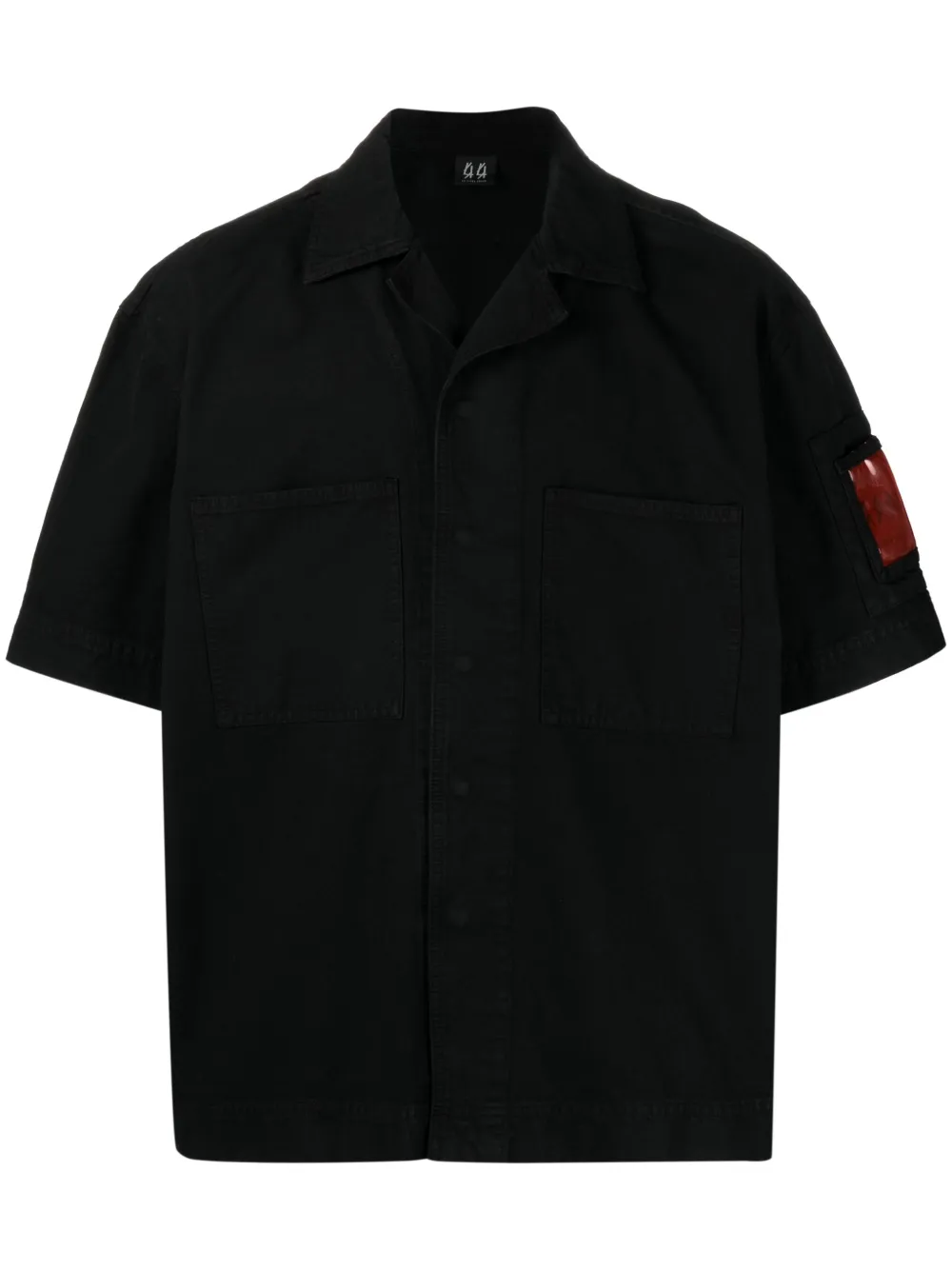 

Рубашка Bowling из канваса 44 LABEL GROUP, черный
