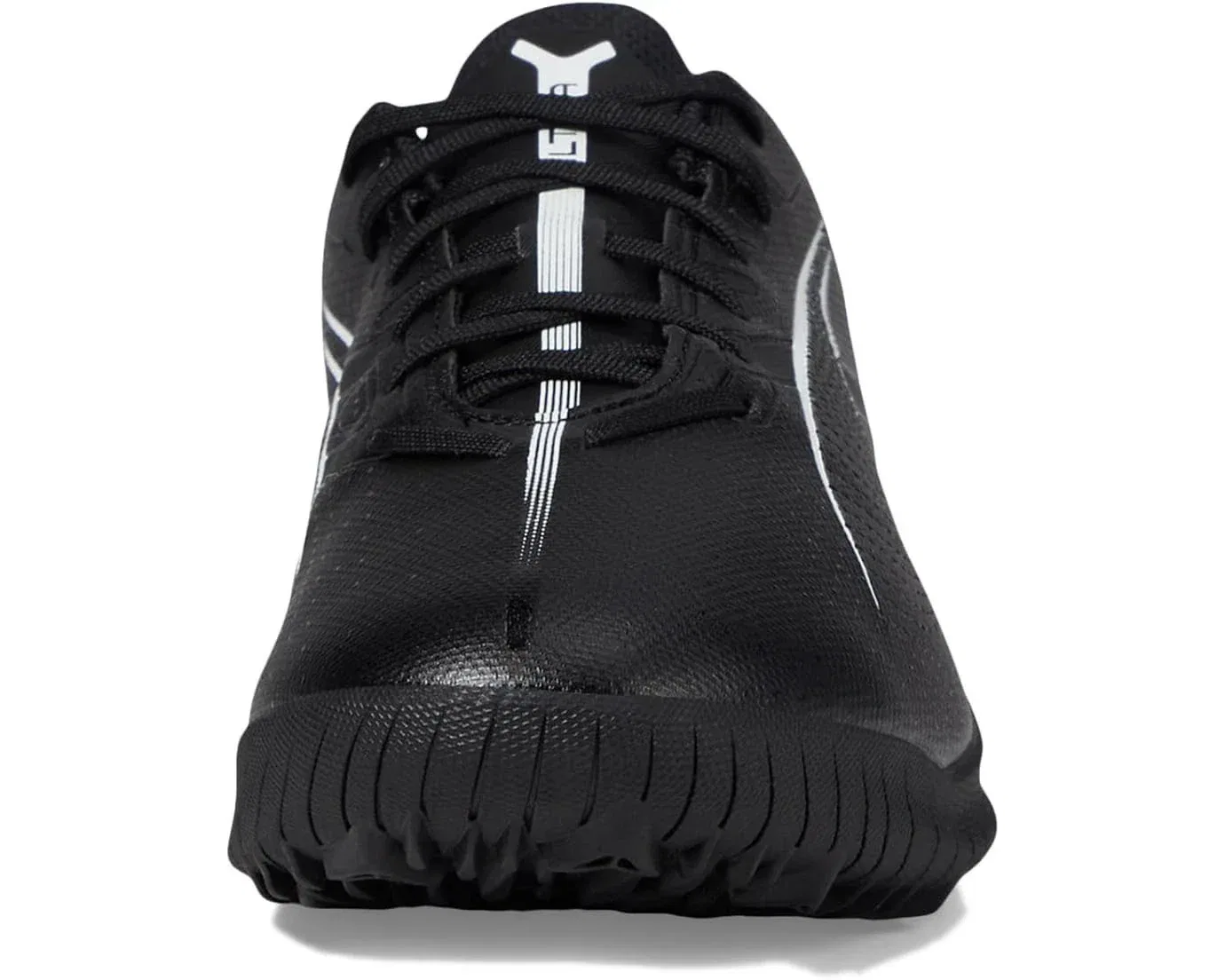 Футбольные бутсы Puma Ultra 5 Play 107905-02 s, черно-белые, низкие, для искусственного газона HTAT845 — фото 4