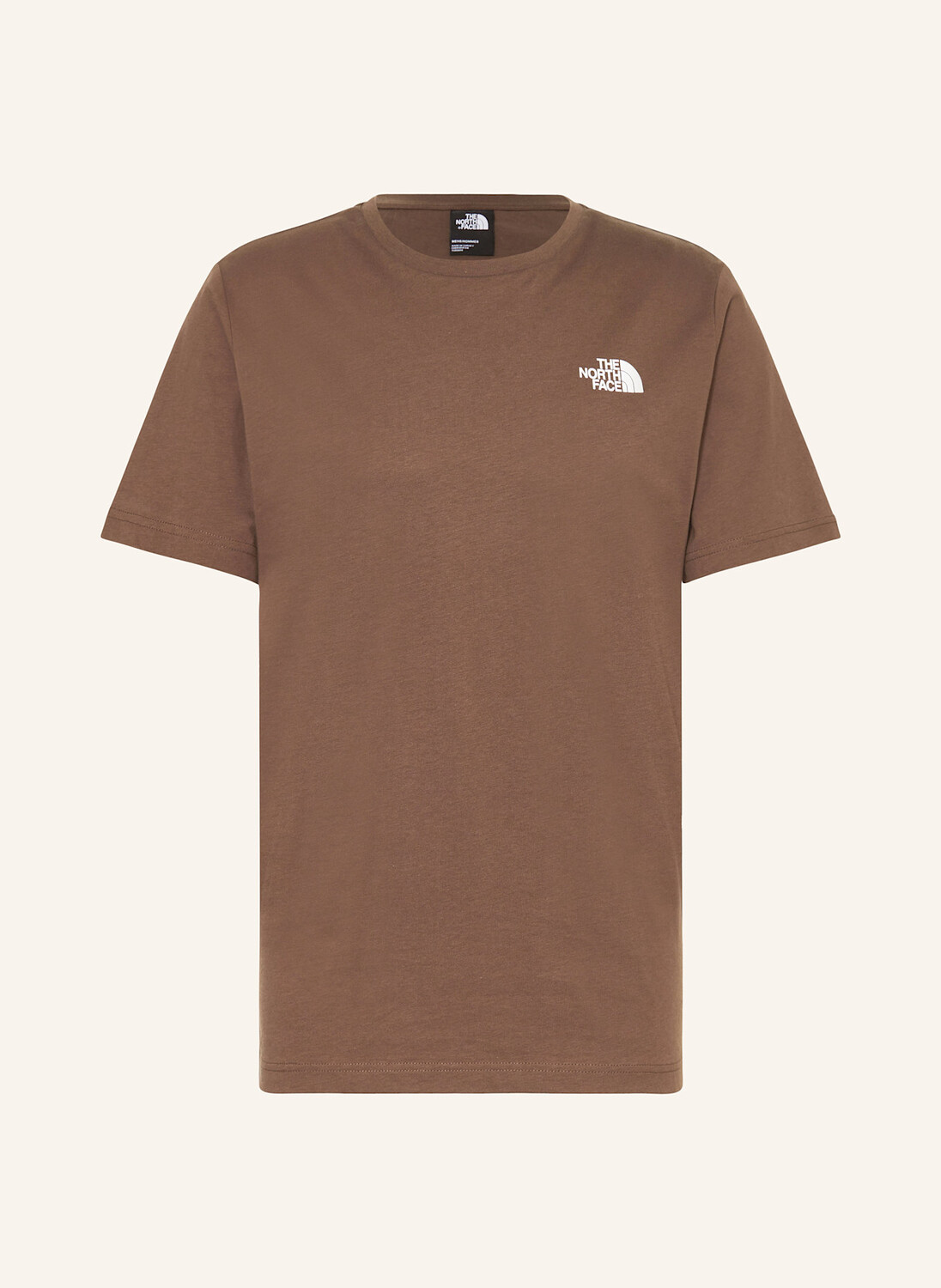 

Футболка The North Face, коричневый