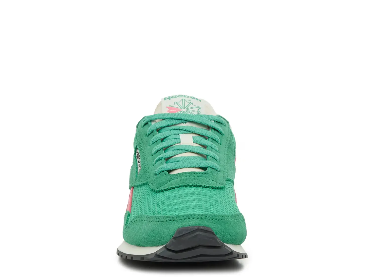 Кроссовки Classic AZ - женские Reebok, Green/Pink — фото 2
