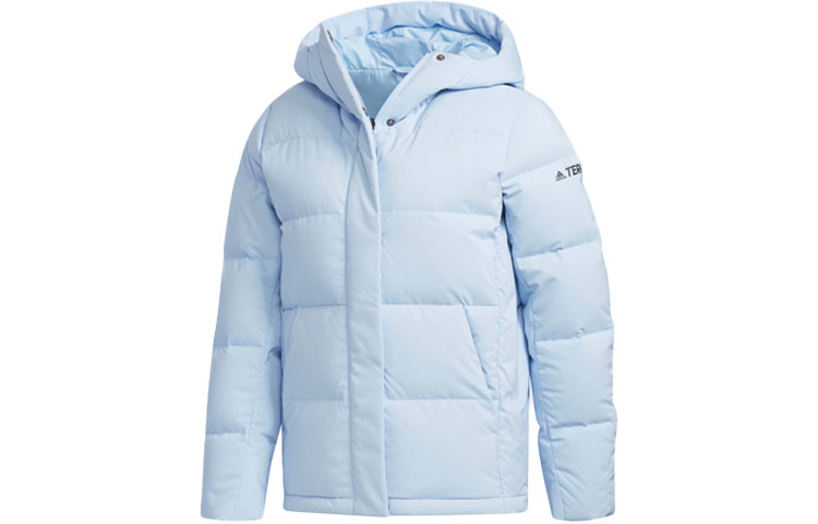 

Куртка пуховая женская ярко-голубая Adidas, Синий, Куртка пуховая женская ярко-голубая Adidas