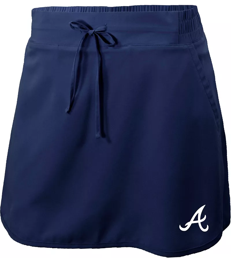 

Женские шорты Columbia Atlanta Braves Omni-Wick Lakewood Pines, темно-синий
