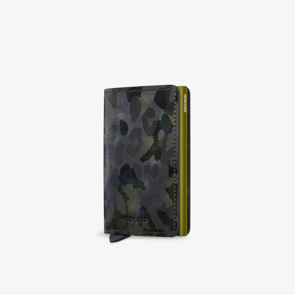 

Кошелек-книжка Secrid Slimwallet, серо-зеленый