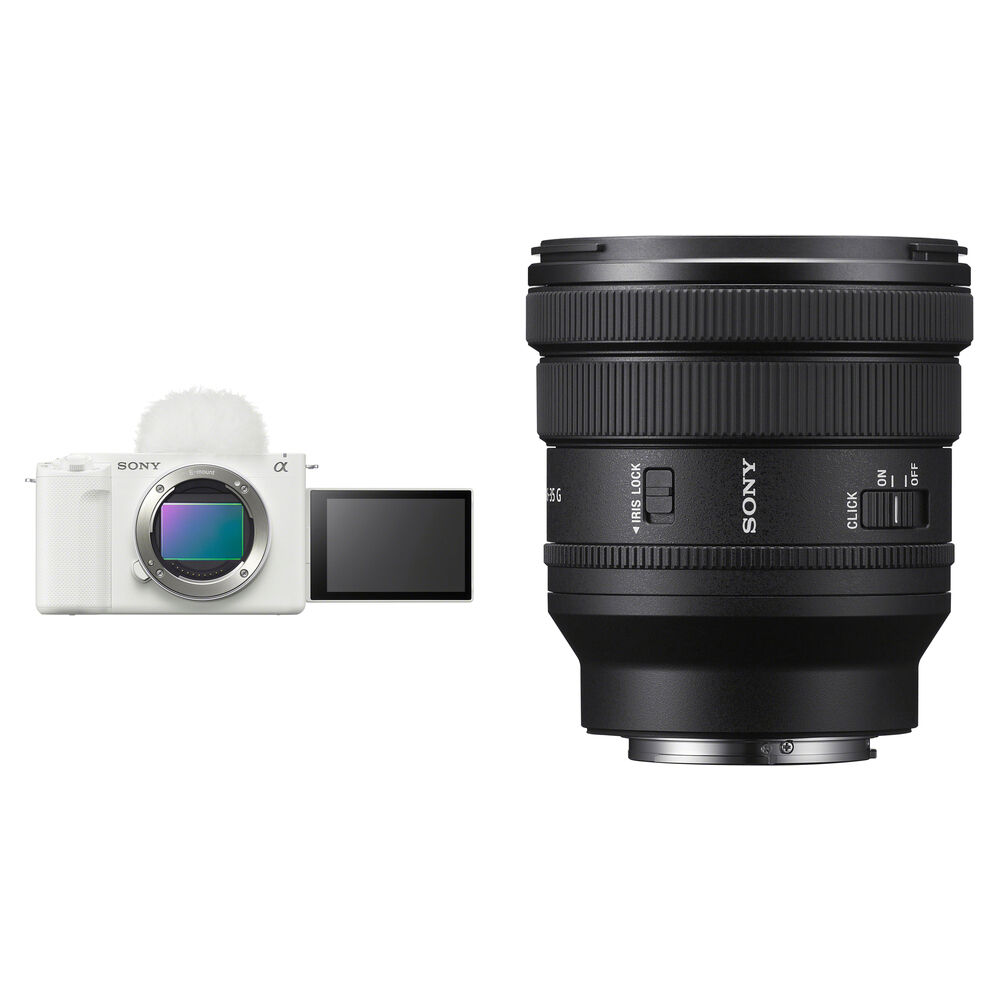 

Беззеркальная камера Sony ZV-E1 Mirrorless Camera with 16-35mm f/4 Lens Kit (White)