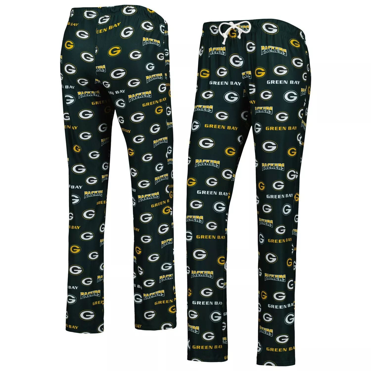 

Женские спортивные зеленые брюки Concepts Green Bay Packers из трикотажа