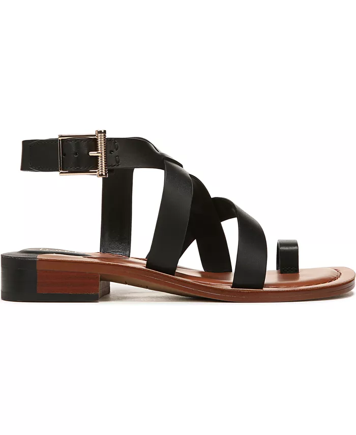Женские босоножки Ina Toe Loop на платформе с ремешком на щиколотке Franco Sarto, черный — фото 2